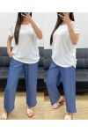 FLUID SHOULDER TOP WITH BUTTONS PE1214 WHITE