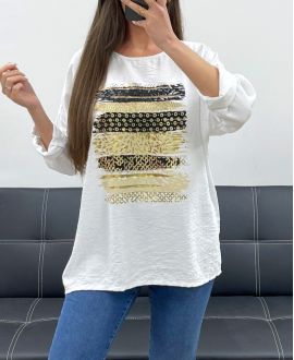 TOP AMPLE VISCOSE FLOCAGE PE0400 BLANC