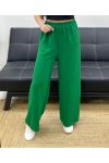 PANTALONE PE1667 FLUIDO VERDE