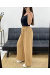 PANTALONE FLUIDO PE1667 CAMMELLO