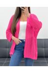 STERN ZURÜCK MESH WESTE PE1620 FUSHIA