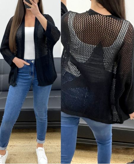 STERN ZURÜCK MESH WESTE PE1620 SCHWARZ