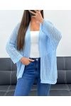 STERN ZURÜCK MESH WESTE PE1620 HIMMELBLAU