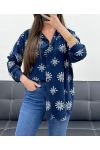 CAMICIA RICAMO PE2211 NAVY