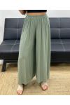 LOCKER FLIESSENDE HOSE AUS VISKOSE PE1334 KHAKI
