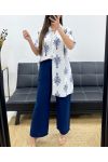 PE2219 PANTALONE 2 TASCHE FLUID NAVY