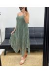 "BOHEMIAN COLLECTION" LACE DRESS SS2286 KAKI