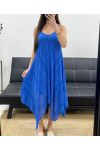 "BOHEMIAN COLLECTION" LACE DRESS SS2286 ROYAL BLUE