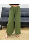 PE2260 GEPLOOIDE BROEK KAKI