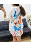 PE0188-1 CAMICIA STAMPATA