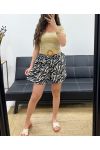 SZORTY OVERSIZE Z NADRUKIEM + PAS PE715-4