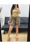BEDRUCKTE OVERSIZE-SHORTS + BUND PE715-2