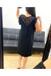 ABITO IN PIZZO FLUENTE PE1632 NERO