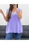 TOP DENTELLE PE0237 LILA