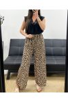 SPODNIE PALAZZO W ZWIERZĘCY DESEŃ SS2053 LEOPARD