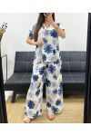 SET CAMICETTA + PANTALONE STAMPATO PE2122 NAVY