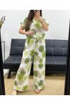 SET CAMICETTA + PANTALONE STAMPATO PE2122 KHAKI