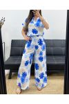 CHEMIIZER + ZESTAW SPODNI Z NADRUKIEM SS2122 ROYAL BLUE