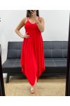 EVALEE KLEID MIT TRÄGERN PE2115 ROT