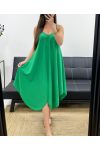 EVALEE KLEID MIT TRÄGERLOSEM PE2115 EMERALD GRÜN