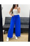 TIE RUFFLE PANTS SS2057 ROYAL BLUE