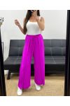 PANTALONE CON VOLANT DA ANNODARE SS2057 VIOLA