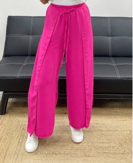 PE2057 FUSHIA TIE Rüschenhose