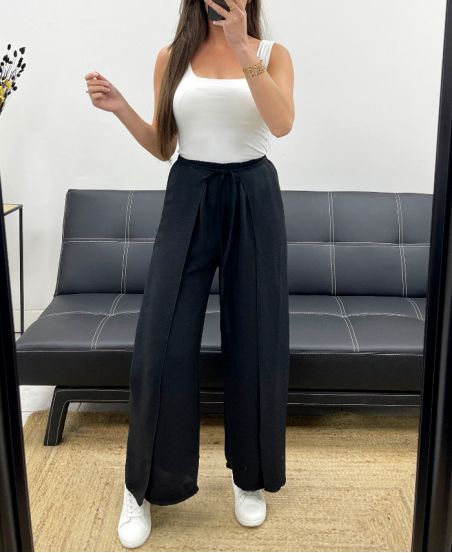 CRAVATTA PANTALONE VOLANT PE2057 NERO
