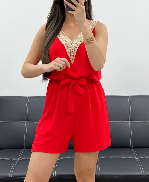 SHORT SUIT PE2159 RED