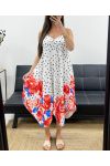EVASéE Polka Dot Dress SS2109 RED