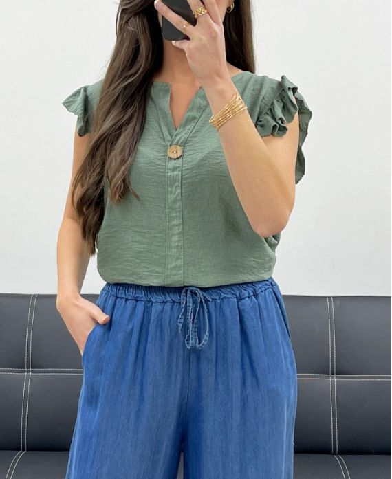 KOSZULKA SS1109 KHAKI