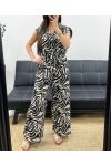 PE2306-1 PRINTED BLOUSE + TROUSERS SET