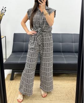 PE2306-3 CAMISA ESTAMPADA + CONJUNTO DE PANTALONES