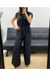 BLUSE + HOSE SET PE2311 SCHWARZ