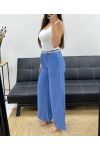 PANTALONE 2 TASCHE + CINTURA PE2316 BLU