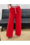 2-POCKET HOSE + GÜRTEL PE2316 ROT