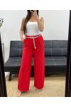 2-POCKET HOSE + GÜRTEL PE2316 ROT