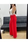 2-POCKET HOSE + GÜRTEL PE2316 ROT