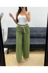 PANTALONE 2 TASCHE + CINTURA PE2316 KHAKI