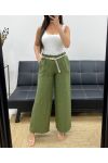 PANTALONE 2 TASCHE + CINTURA PE2316 KHAKI