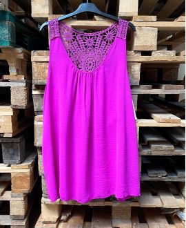 RICAMO OVERSIZE FLUIDO DIETRO SS1100 VIOLA