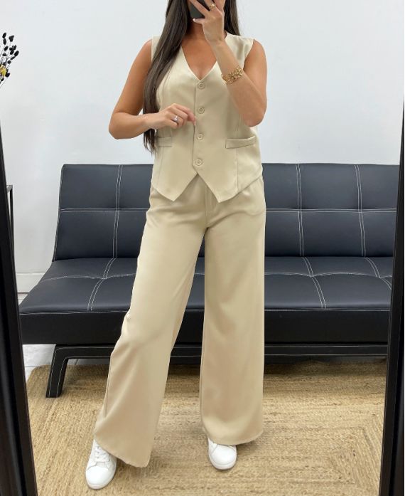 PANTALON PE1188 BEIGE