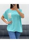 LACE POCKET TOP PE2433 PASTEL