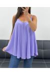 SCHLICHTES AUSGESTELLTES OBERTEIL PE2406 LILA