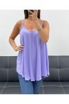 PLAIN FLARED TOP PE2406 LILA