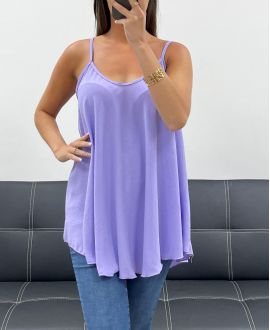 PLAIN FLARED TOP PE2406 LILA