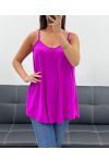 PLAIN FLARED TOP PE2406 PURPLE
