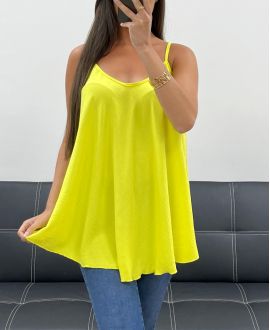 PLAIN FLARED TOP PE2406 YELLOW
