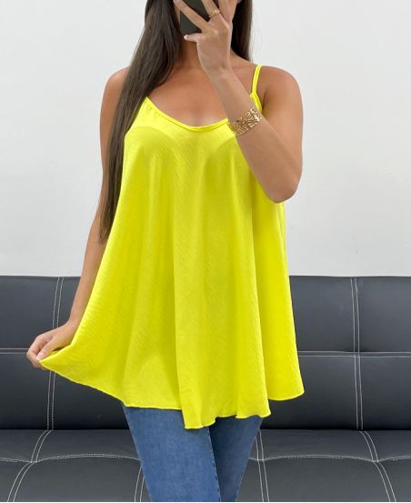 PLAIN FLARED TOP PE2406 YELLOW