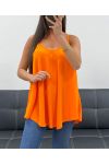 PLAIN PE2406 FLARED TOP ORANGE